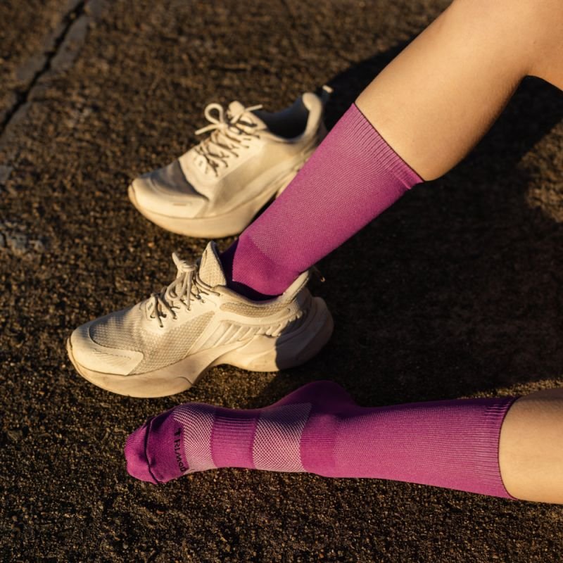 Meia para Corrida Compressão Performance em Poliamida - Pró